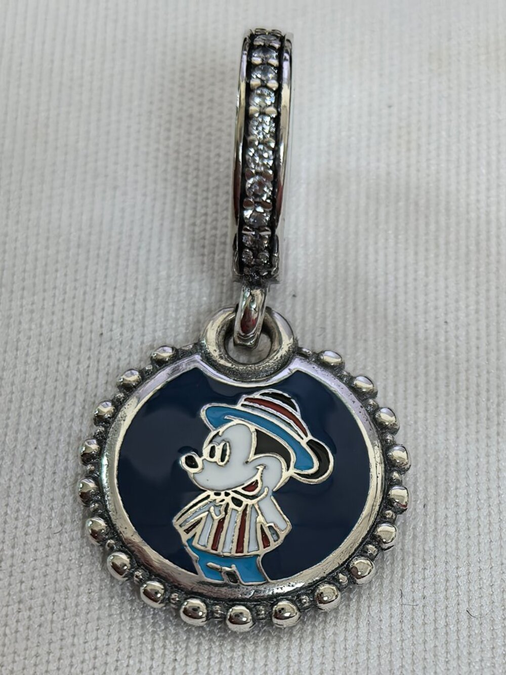 Pandora USA Exclusive Dangle Charm Pendant, S925 Silver Jewelry